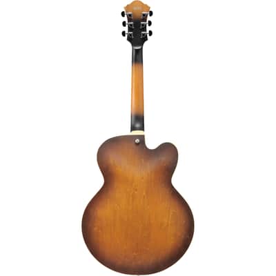 Ibanez AF55 Artcore Left Handed Hollow Body Electric Guitar - Tobacco Flat image 3