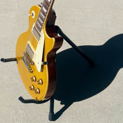 Epiphone Les Paul Standard, Gold Top, w/case image 5