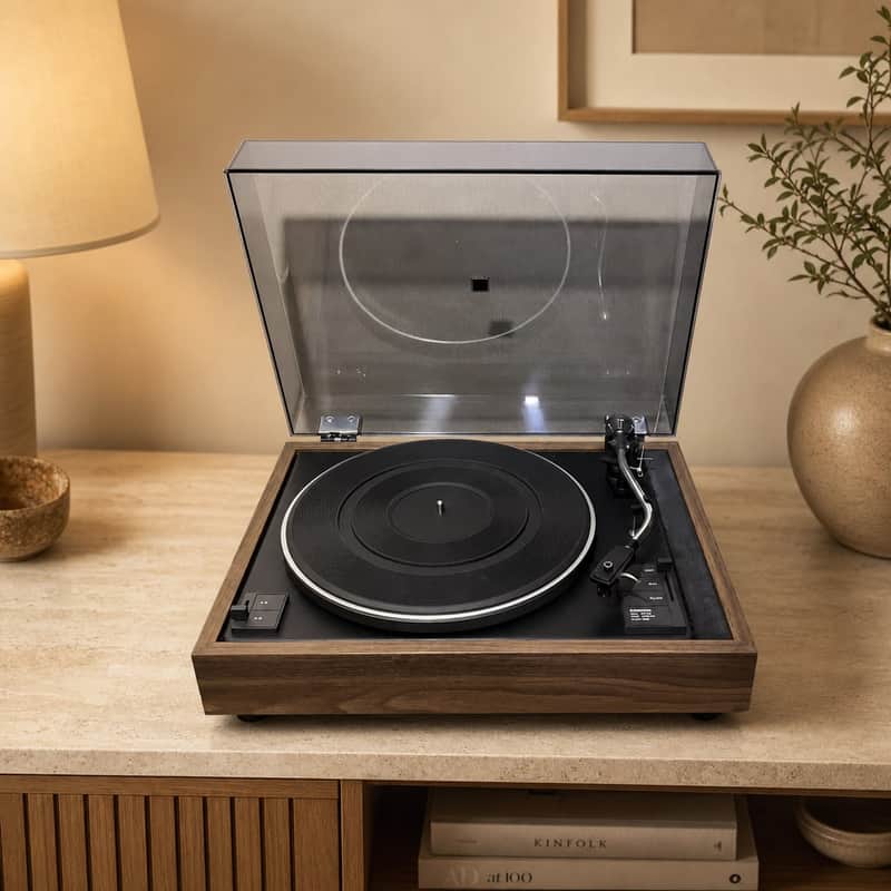 Micro Seiki MR-122 Rare Vintage Turntable Warranty Tested Belt Drive Manual image 1