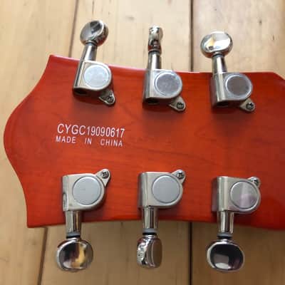 Gretsch G5622T Electromatic Center Block Double Cutaway with Bigsby, Laurel Fretboard 2019 - Present - Orange Stain image 16