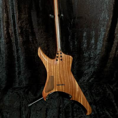 TWS (TW Smith) Guitars Spitfire Baritone Buckeye Burl Warrior image 15