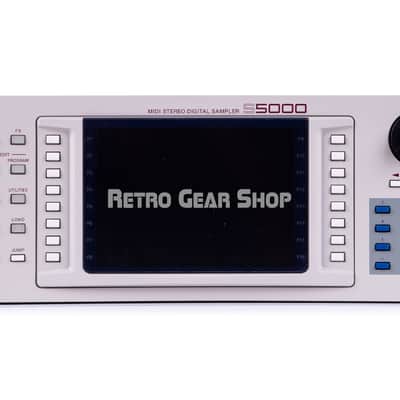 Akai S5000 MIDI Stereo Digital Sampler Rack NOS Mint in Box Vintage image 2