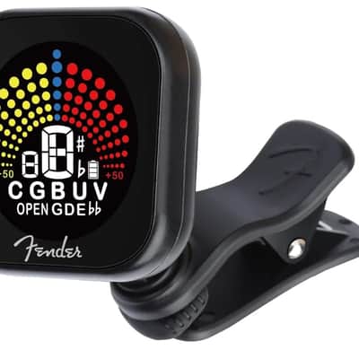Fender Flash 2.0 Rechargeable Clip-On Guitar Tuner Black image 4