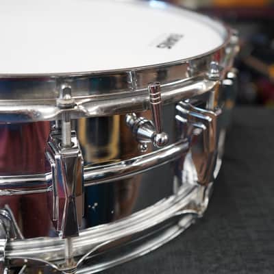Vintage 1966 Ludwig USA Super Sensitive 5x14" Steel Snare Drum - ALL ORIGINAL image 12