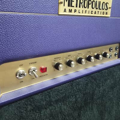 Metropoulos Amplification 12,000 Series 100W Head - Purple image 6