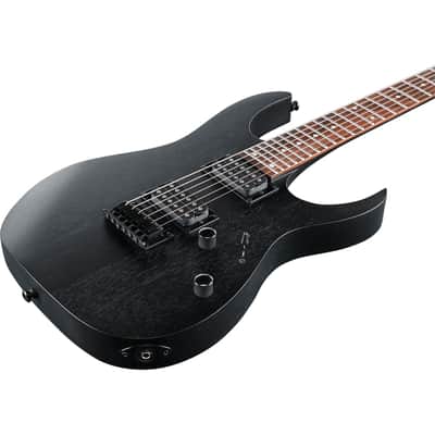 Ibanez RGRT421WK RG Standard Electric Guitar — Weathered Black image 4