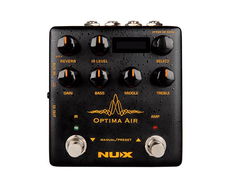 NUX NAI-5 Optima Air Acoustic Guitar IR Profile Pedal - Open Box image 1