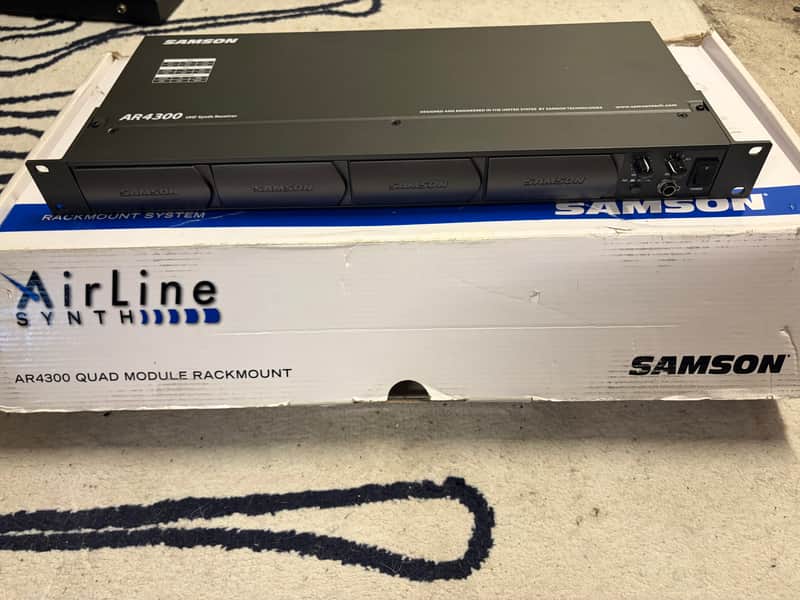 Samson Airline Synth AR4300 Wireless Receiver Housing image 1