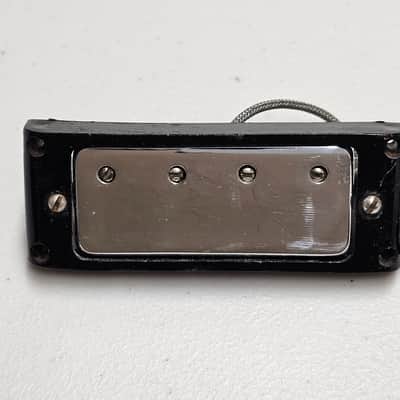 1960s Gibson Mini Humbucker For EB-3 / EB-2D - Pat # Decal - Complete With Ring image 1