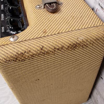 Fender - Bronco 1x8" 15W Solid-State Guitar Combo Amplifier - Tweed - USED Bild 6