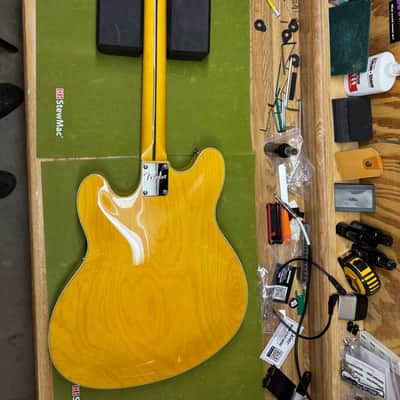 Fender Modern Player Starcaster Guitar 2014 - 2017 - Natural image 9