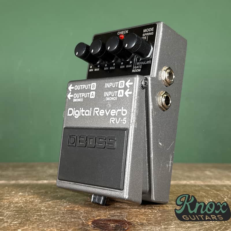 Boss RV-5 Digital Reverb (Dark Gray Label) 2002 - 2015 - Grey image 1
