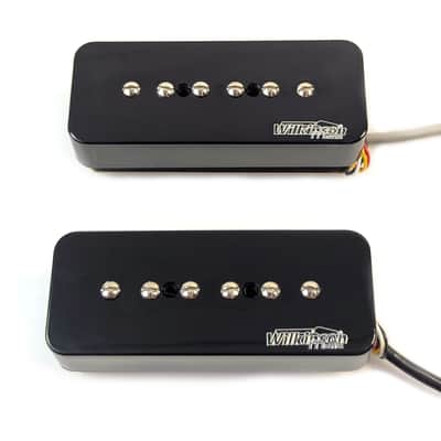 Fuzzy Duck™ Black Series Single Coil Pickups for Stratocasters (Bridge) - White with Logo image 8