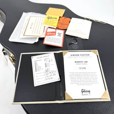 2022 Gibson Custom Murphy Lab 1961 ES-335 Heavy Aged - Sixties Cherry image 16