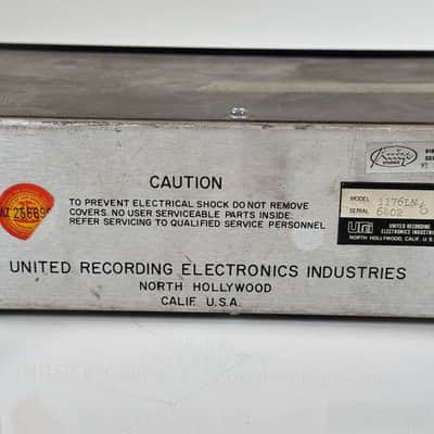 Urei Universal Audio 1176LN Rev. F Limiting Amplifier image 15