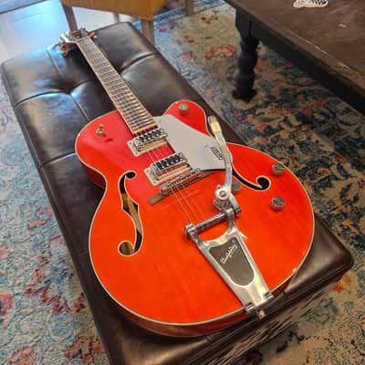 2021 Gretsch G5420T Electromatic - Hollowbody - Single cut - Bigsby - Orange Stain - w/Gig Bag image 8