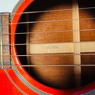 Gibson Custom Shop J-45 ADJ 2010 - Transparent Orange image 4