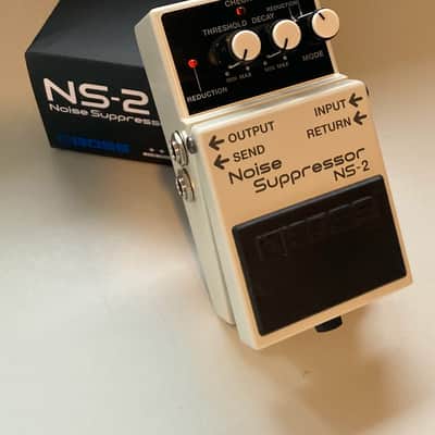Boss NS-2 Noise Suppressor (Silver Label) 1989 - Present - White image 1