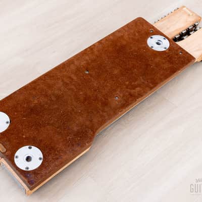 1958 Magnatone The Lyric G-85-DW Double Neck Console Lap Steel, Collector-Grade w/ Case, Receipt, Hangtag image 10