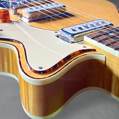 Yanuziello Electric 2021 - Natural. Duncan CS Dynasonics & Mastery. Spruce / Curly Maple. image 5