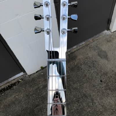 Electrical Guitar Company Jerry Garcia Acrylic Hybrid OBEL aluminum neck 2019 Polished image 10