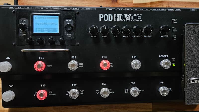 Line 6 POD HD500X Multi-Effect and Amp Modeler