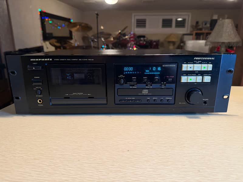 SPECTACULAR Marantz Professional® PMD350 Cassette Deck & CD | Reverb