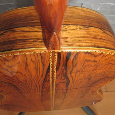 YAMAHA VINTAGE GC20D BRAZILIAN JACARANDA ROSEWOOD 1973 NATURAL image 7