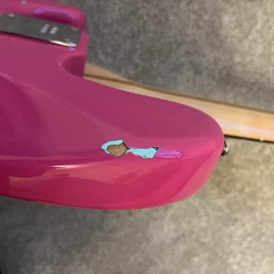 Fender  Mark Hoppus Signature  2001-2003 *HOT PINK* image 8