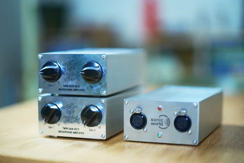 Telefunken V672 Preamps PAIR - serviced by Sonic World, incl. high end PSU image 1