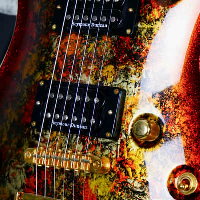 ESP Original Series Horizon NT CTM - Fireopal with Red Pearl Black image 4