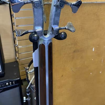 Vintage Kramer DMZ 5000 Aluminum Neck Bass Guitar w/ Hard Case image 5