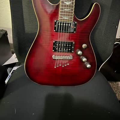 Schecter C1+ Unkown - Black cherry burst image 2