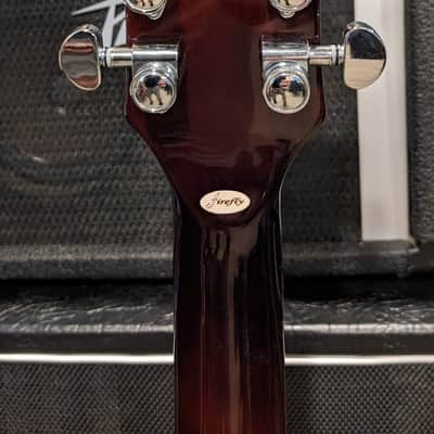 Firefly FF338PRO - ES-335 Style Semi-Hollow - Stainless Steel Frets Locking Tuners Cool Inlays Figured Top image 8