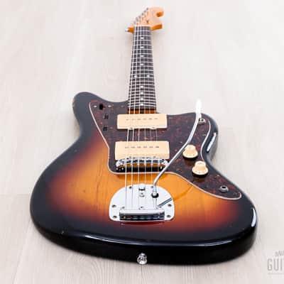 2002 Fender Jazzmaster ‘62 Vintage Reissue JM66-80 Sunburst, Japan CIJ image 10