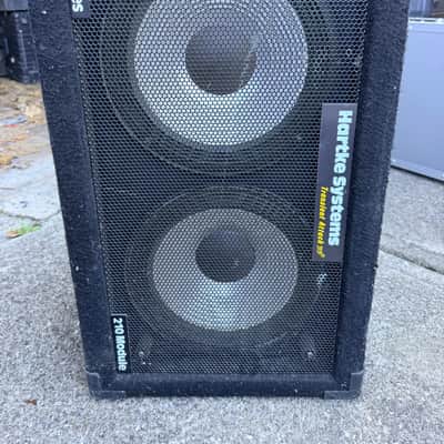 Hartke 210XL V2 200-Watt 2x10" Bass Speaker Cabinet 2019 - Present - Black image 3