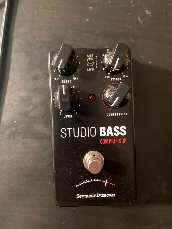 Seymour Duncan Studio Bass Compressor 2010s - Black image 1