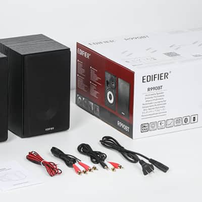 Audio-Technica AT-LP3XBT-BK Automatic Belt Drive Turntable Package with Edifier R990BT Bluetooth image 17