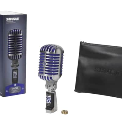 Shure Super55 Deluxe Vocal Microphone – Classic Look, Modern Sound image 10