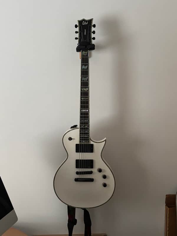 ESP LTD EC-1000 Deluxe - Snow White (2007) image 1