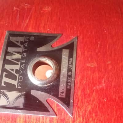 VINTAGE Tama Royalstar 12 x 11  Rack Tom 70s 80s RED MAHOGANY JAPAN Projects Popcorn Snare Shallow or Concert TOM image 19
