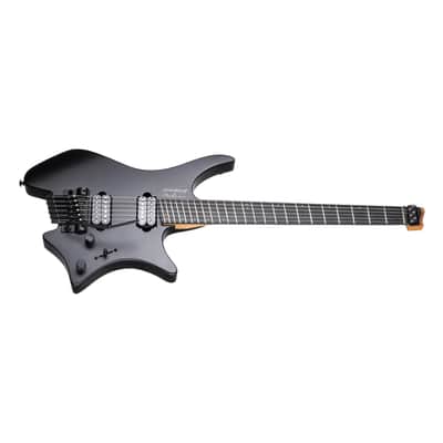 Strandberg Boden Metal NX 6 Tremolo Headless Multi-Scale Guitar w/ Gig Bag - Black Granite image 6
