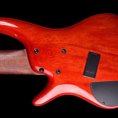 Ibanez SRMS806-BTT Bass Workshop Multi-Scale Soundgear 2022 - Brown Topaz Burst image 5
