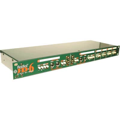 RADIAL ENGINEERING JD6 Racks - D.I. Passive Rack 6 canaux image 1