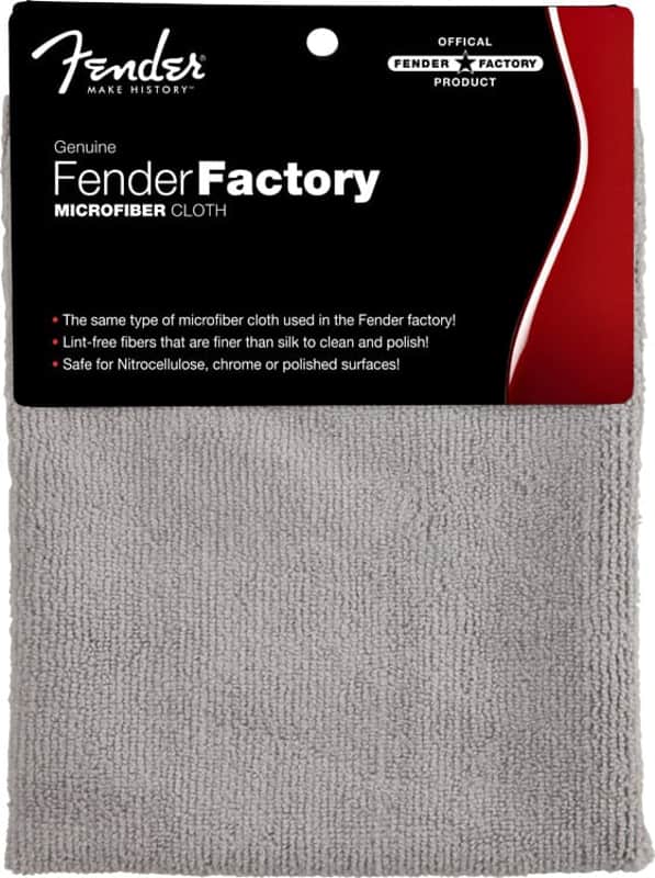 Fender® - Factory Microfiber Cloth - Gray image 1