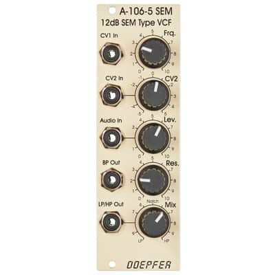 Doepfer - A-106-5SE: 12dB SEM Type VCF Special Edition image 1