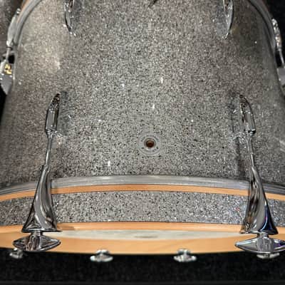 ~WOW!~ SONOR Vintage Series 3-Piece 13/16/22 Drum Kit Set in Vintage Silver Glitter image 12