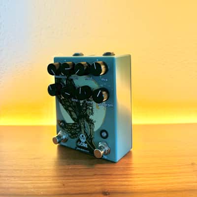 Walrus Audio Lore Reverse Soundscape Generator 2022 - Present - Muted Green / Dark Green Fairy image 2