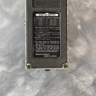 Boss CS-2 Compression Sustainer (Black Label) 1981 - 1989 - Blue image 3