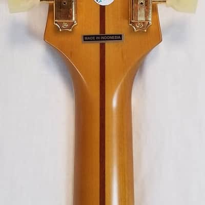 Epiphone Masterbilt J-200 all Solid Wood Acoustic Electric Guitar, Aged Antique Natural Gloss image 8